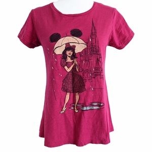 Disney parks couture Minnie Mouse top size medium